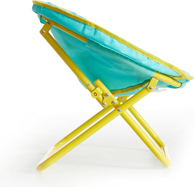 Idea Nuova Bluey Toddler 19” Folding Saucer™ Chair, Ages 3+