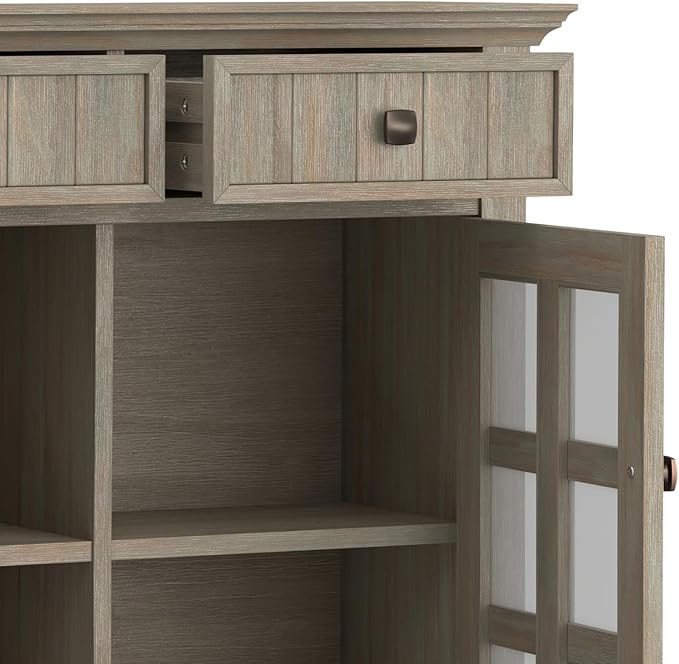 SIMPLIHOME Acadian Storage Cabinet