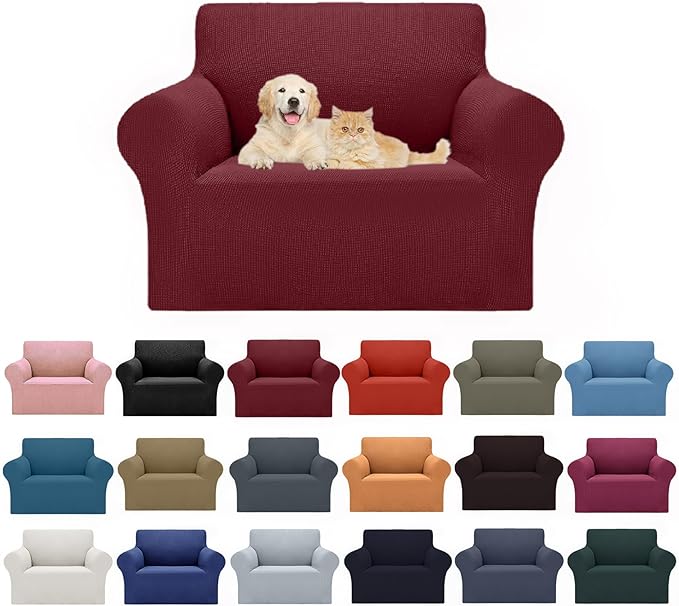 Cupuamon 2026 New Stretch Chair Sofa Slipcovers Couch Cover