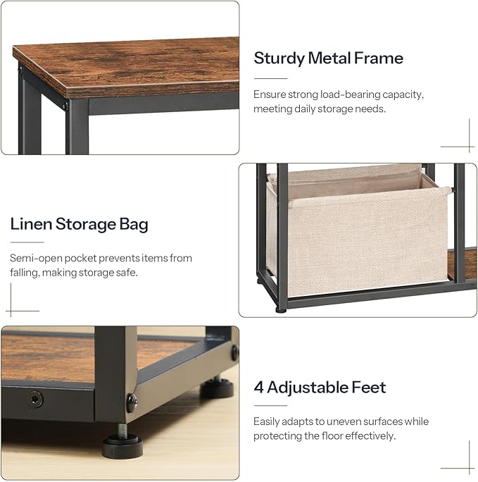 HOOBRO Narrow Console Table