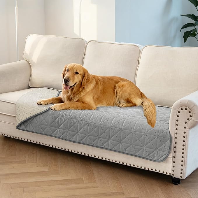 Ameritex Sofa Cover Waterproof for Seats Couch Cover for Dogs Pet Couch Cover