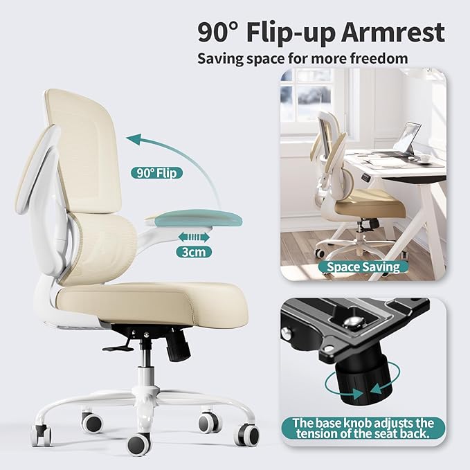 TRALT Office Chair Ergonomic Desk Chair, 330 LBS Home Mesh Office Desk Chairs