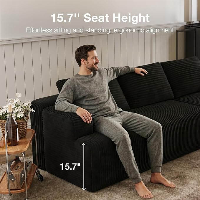 Novilla L-Shape Sectional Couches