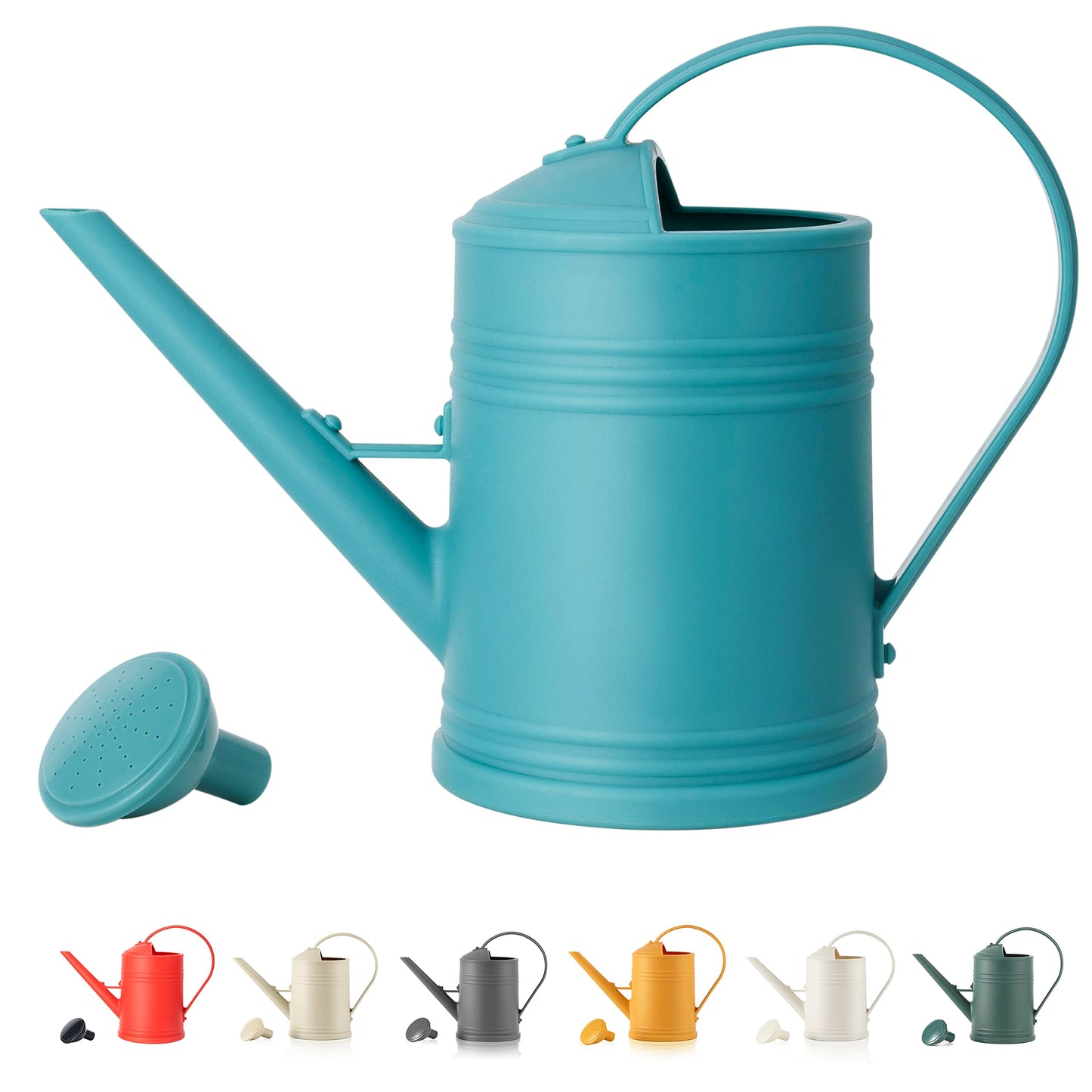 Watering Can for Indoor Plants, Flower Watering Can, Plastic Water Can for Plants, Indoor Watering Can with Sprinkler Head 68 oz, 1/2 Gallons