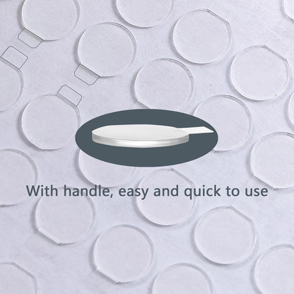 Adhesive Stick dots Two-Sided Sided Mounting Putty Stick Tack for Wall Hanging Crafts Balloons Festival Party Decorations,Clean Removable(0.6"*0.6"-160)