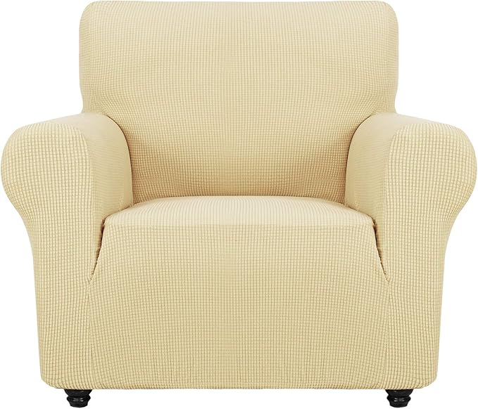 ZNSAYOTX Super Stretch Chair Slipcover Universal Sofa Chair Covers