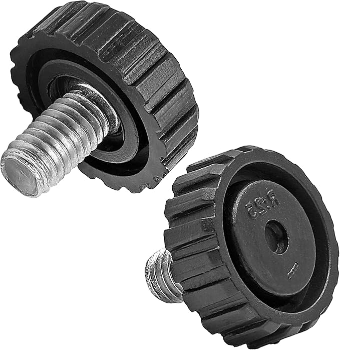 Zorfeter 30 Pcs Screw in Threaded Furniture Adjustable Levelers, M8 x 13mm