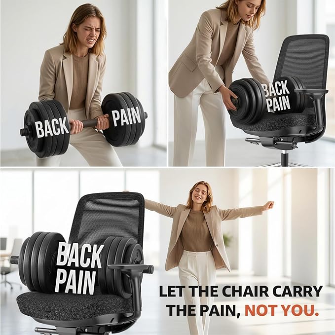 ErgoSift M2 Ergonomic Office Chair High Back Mesh Computer Desk Chair