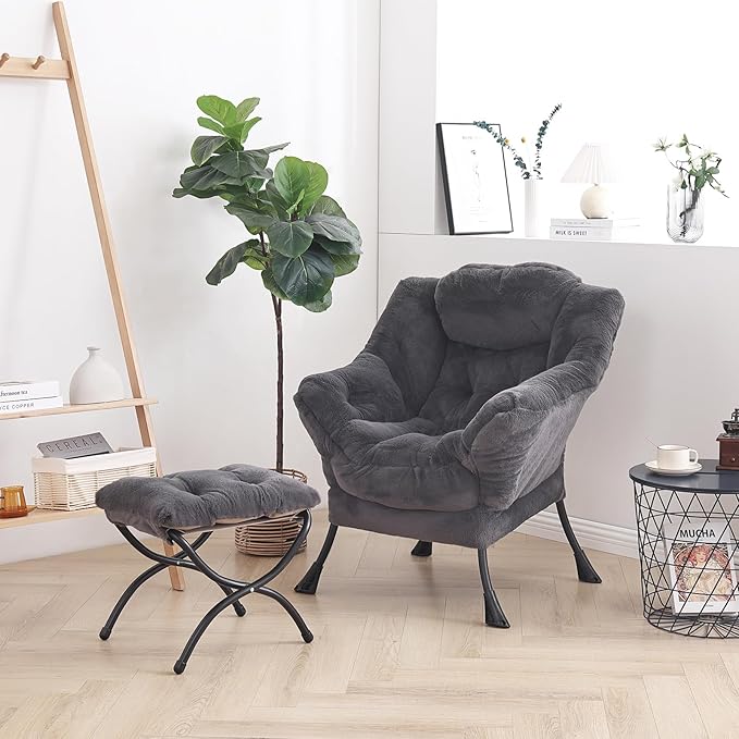 LITA Modern Accent Leisure Upholstered Sofa Chair, Lounge Reading Chair
