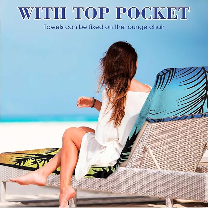 Irisbell Lounge Chair Towel Cover