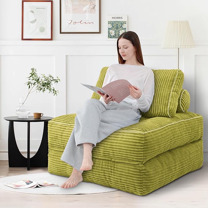 Folding Sofa Bed, Convertible Sleeper Chair