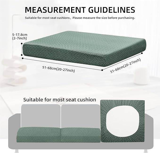 Outdoor Cushion Covers Set, Replacement