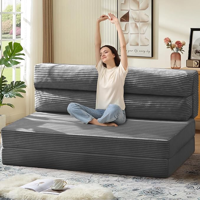 JUIKURY Folding Sofa Bed, Convertible Sleeper Chair