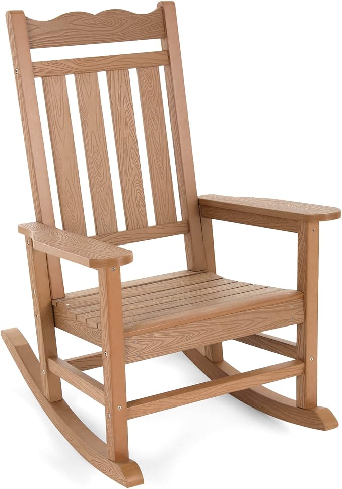 Stoog Oversized Outdoor Rocking Chair, Porch Rocker
