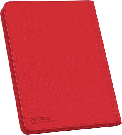 Ultimate Guard Zipfolio 360 – 18 Pocket Xenoskin Red