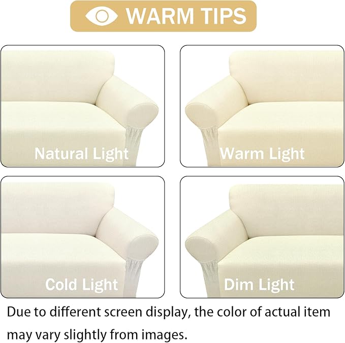 Loveseat Slipcover with 2 Pillow Cover