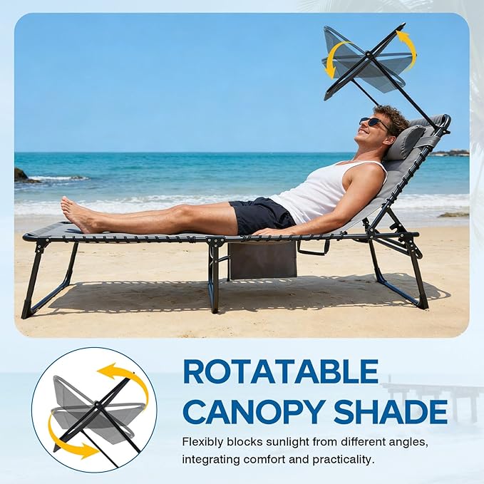 Outdoor Folding Lounge Chair