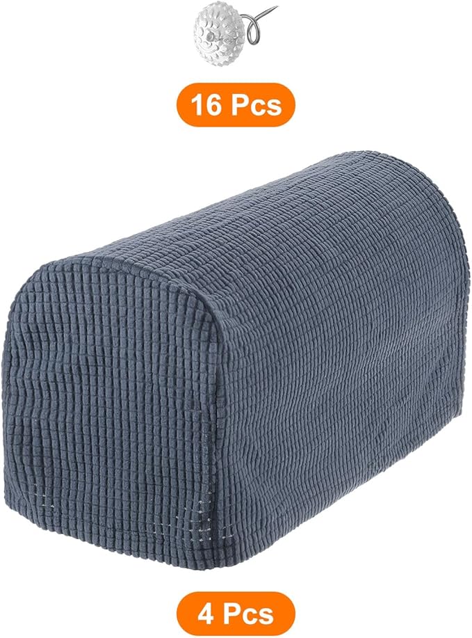uxcell Stretch Armrest Covers Armchair Anti-Slip