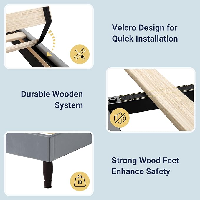 Allewie Full Size Bed Frame