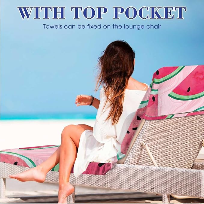 Irisbell Lounge Chair Towel Cover