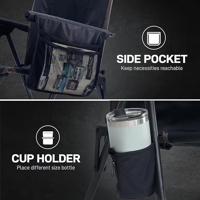 EVER ADVANCED Reclining Camping Chairs