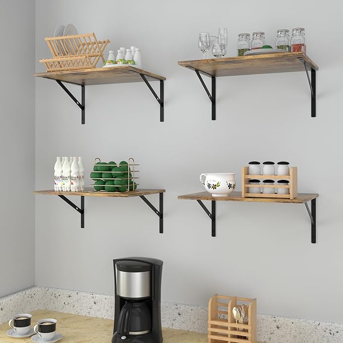 Deep Floating Wall Shelves