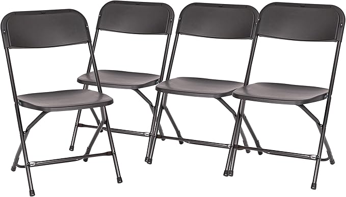 Flash Furniture Hercules Series Big & Tall Stackable Plastic Folding Chairs