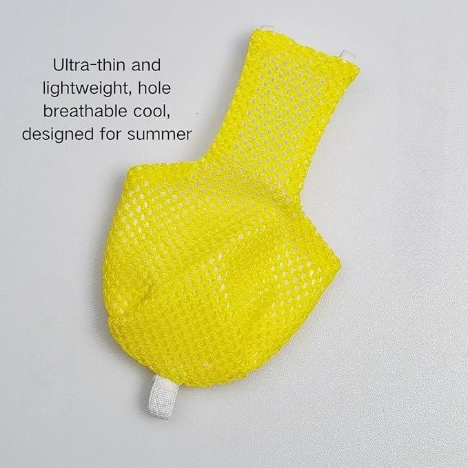 5 Pcs Summer Holey Style Bird Diaper Parrot Nappy Reusable Flight Suit with Waterproof Inner for Parakeet Cockatiel Macaw Budgie Lovebird Conure (Macaw)