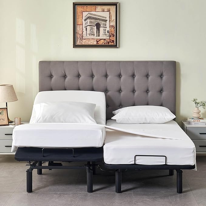 Kingnex Split California King Sheets Set