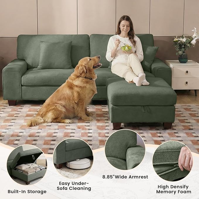 DOPEDIO L-Shaped Sectional Sofa