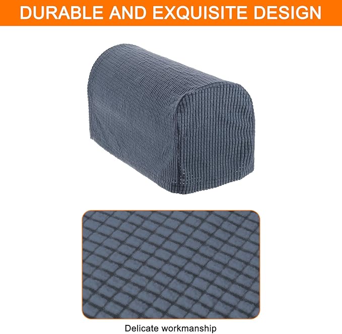 uxcell Stretch Armrest Covers Armchair Anti-Slip
