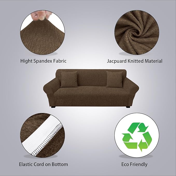 Sofa Slipcover with 2 Pillow Cover