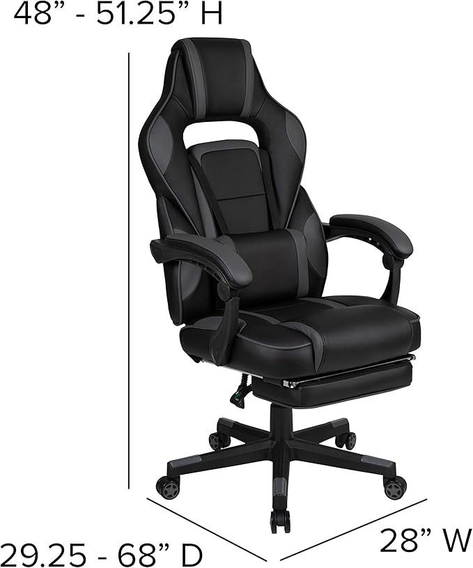 Flash Furniture X40 Gaming Chair Racing Ergonomic Computer Chair
