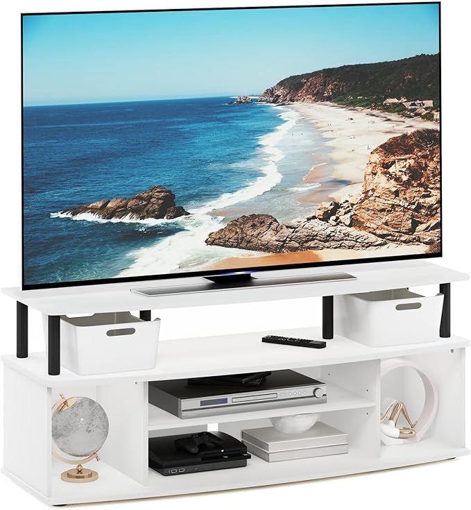 Furinno Jaya Large Entertainment Center Hold up to 55-in TV