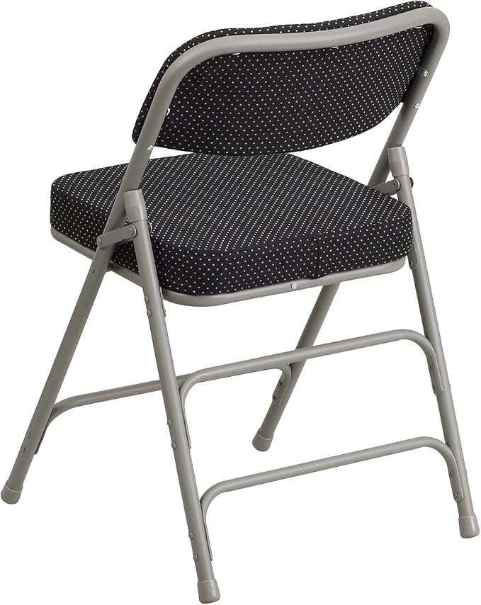 Flash Furniture HERCULES Series Premium Curved Triple Braced & Double Hinged
