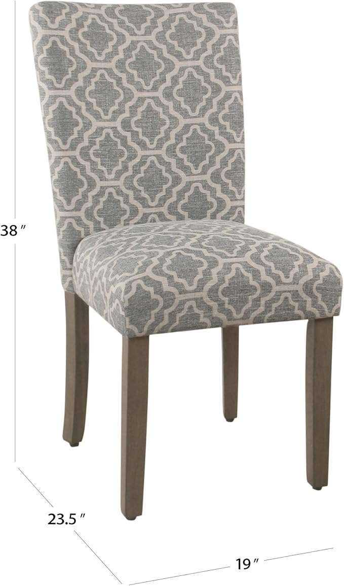 HomePop Parsons Classic Upholstered Accent Dining Chair