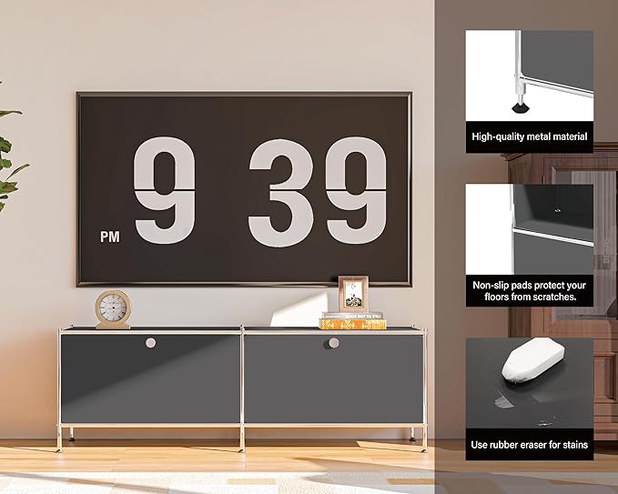 Metal Low Board Storage Cabinet