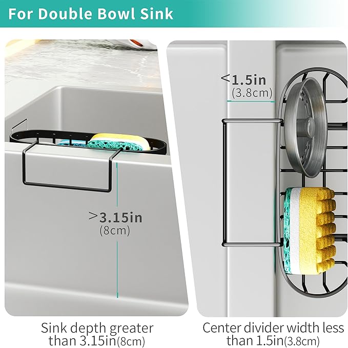 HapiRm Sponge Holder for Kitchen Sink
