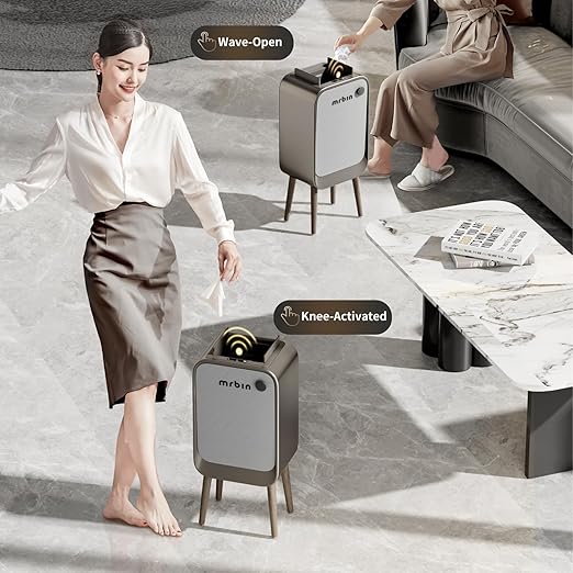 MRBIN Motion Sensor Trash Can Bathroom