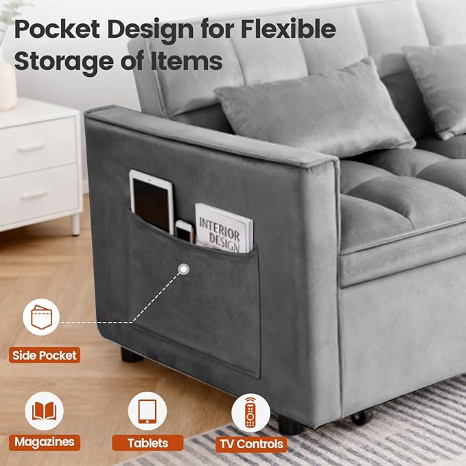 Pull Out Couch, Loveseat Sleeper Sofa Bed