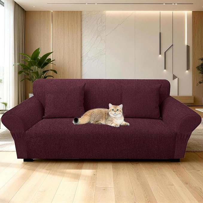 Loveseat Slipcover with 2 Pillow Cover