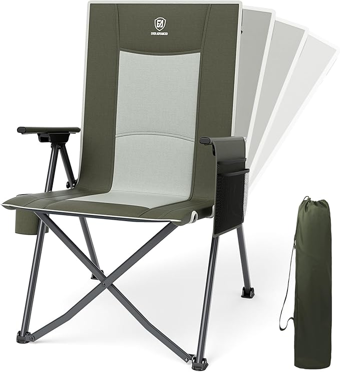 EVER ADVANCED Reclining Camping Chairs