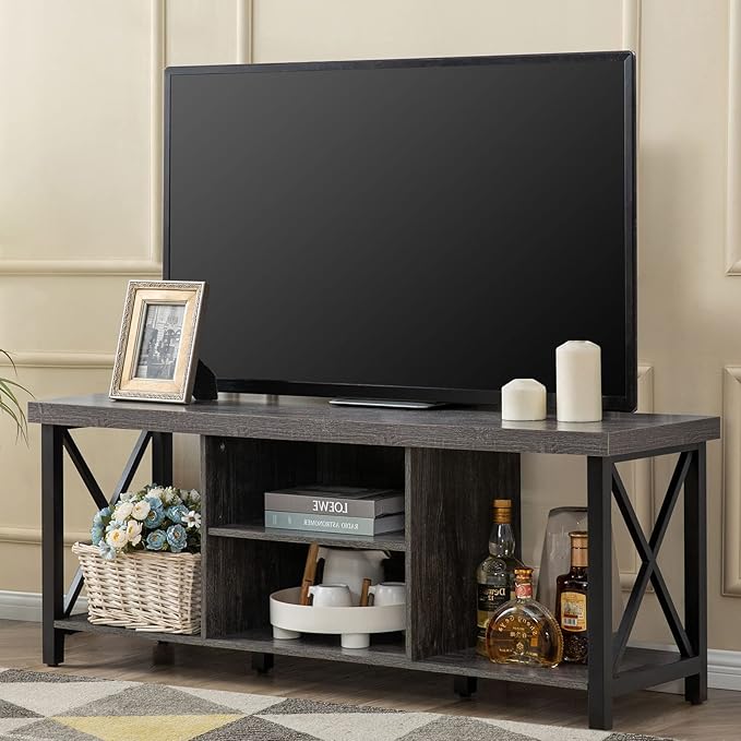 GAZHOME TV Stand for TV up to 55 Inches, TV Cabinet