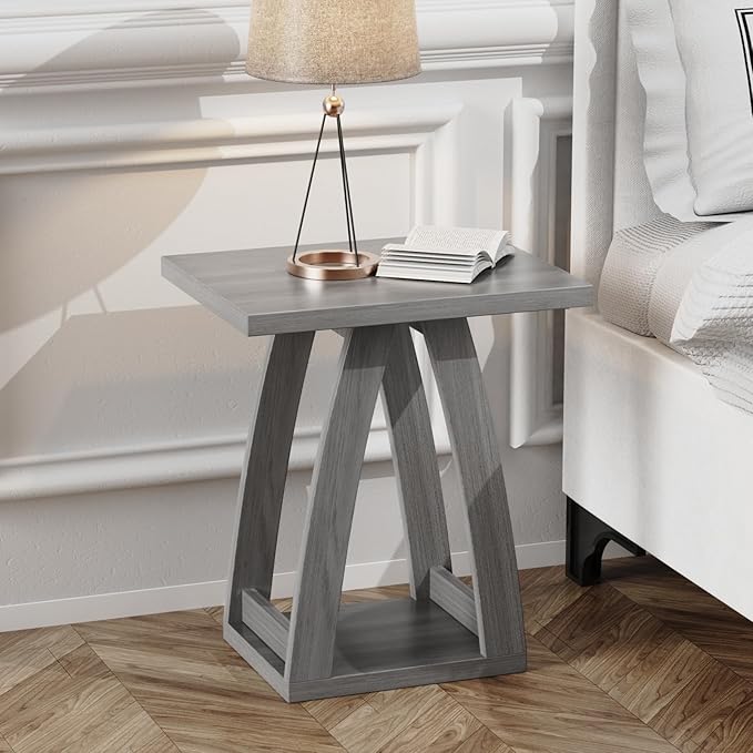 FROMJBEST End Tables Living Room, Side Table Beside Sofa, Nightstand