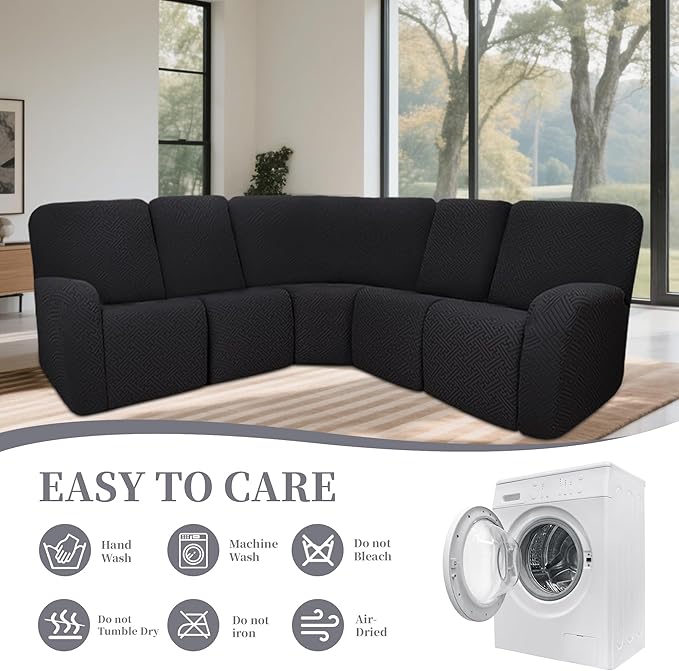 100% Waterproof Sectional Recliner Couch Covers