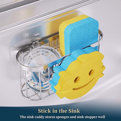 Consumest Sponge Holder Smiley Face