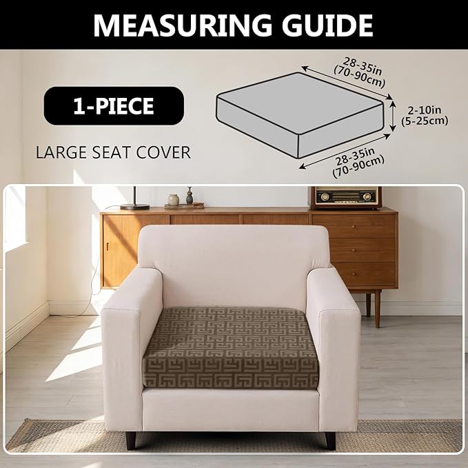 UNBBRRL Stretch Couch Cushion Cover