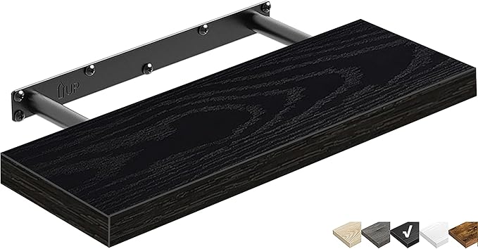 QEEIG Floating Shelf for Wall Bathroom Shelves Bedroom Kitchen Living Room