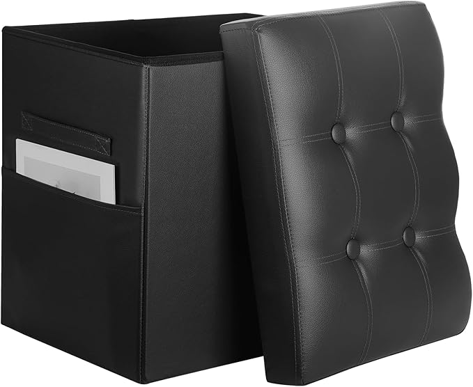 Storage Ottoman Foot Rest Stool