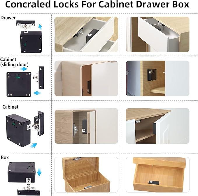 Bluetooth Drawer Lock, TTlock Works
